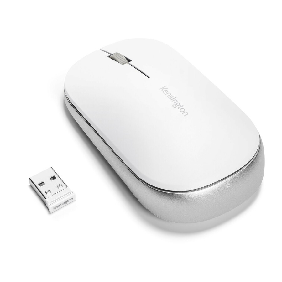 Kensington SureTrack Dual Wireless Mouse - White