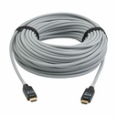 Eaton Tripp Lite series High-Speed Armored HDMI Fiber Active Optical Cable HDMI 2.1 8K 60 Hz 48 Gbps HDR M/M Black 30M