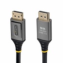 StarTech 6ft DisplayPort 2.1 Cable, VESA Certified DP54 DisplayPort Cable, 8K 60Hz, 8K 144Hz/4K 240Hz w/DSC 1.2a, DP 2.1 Monitor Cord
