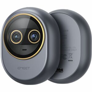 EMEET Piko Dual - Dual-lens Webcam with Ultrawide and Telephoto up to 11x zoom with remote control for calls, streaming and content creation, 3 MEMS Mics power 3 Voice Modes for Meeting or Streaming/recording with wider audio frequencies. Comes with USB-C Cable & C-A Adapter, and a Cute Privacy Cover, which can be attached to both front or back so you don't lose it, ideal for K-12 or people who love cute things.