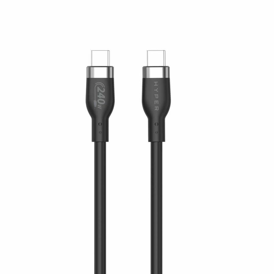 HyperJuice 240W Silicone USB-C to USB-C Cable (3ft/1m)