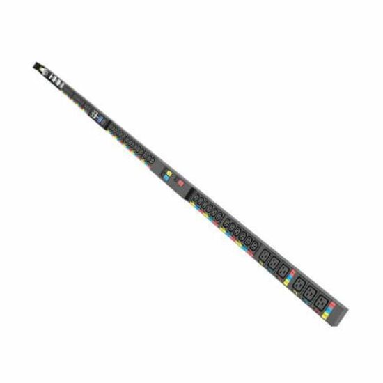 Eaton 3-Phase Metered-Outlet HDX Rack PDU G4 240/415V 42 C13 + 6 C19 60A 35kW 560P6W Input 10ft Cord 0U Vertical TAA