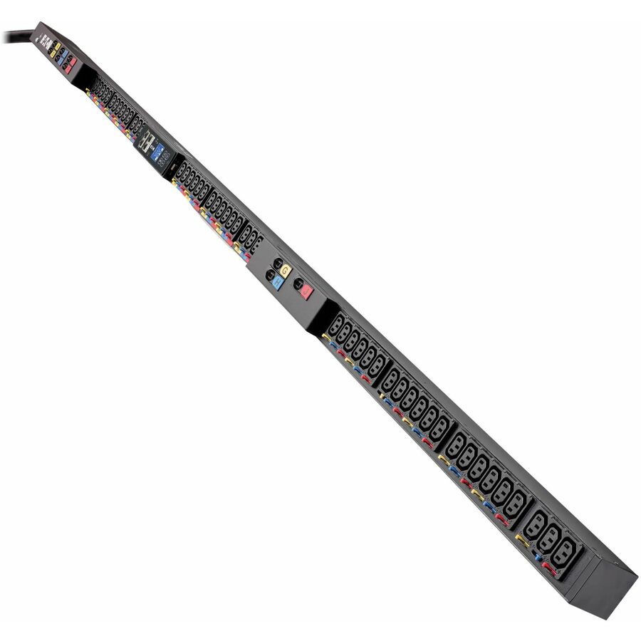 Eaton 3-Phase Managed HDX Rack PDU G4 240/415V 51 C13 Outlets 60A 35kW 560P6W Input 10 ft. Cord 0U Vertical TAA