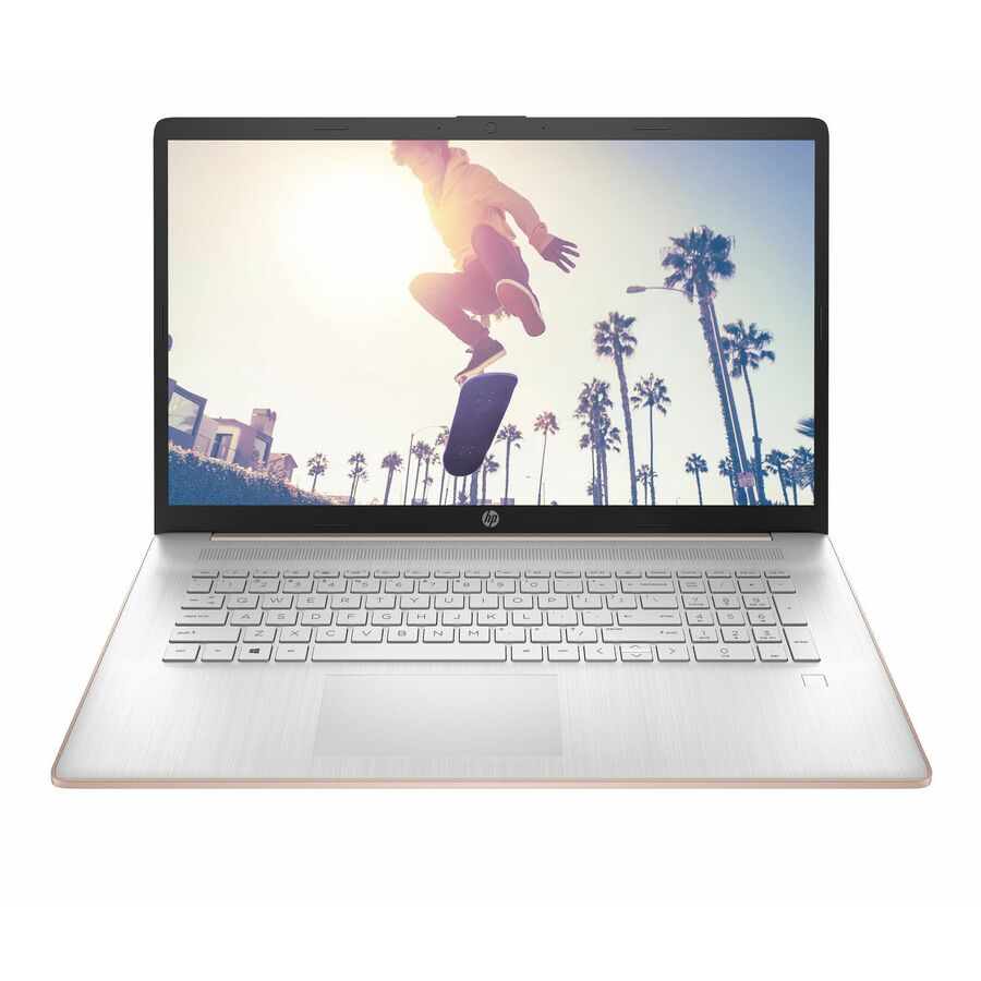 HP 17-cn3000 17t-cn300 17.3" Notebook - Full HD - Intel Core i5 13th Gen i5-1334U - 8 GB - 256 GB SSD - English Keyboard - Pale Rose Gold