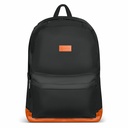 Champs Vintage Carrying Case (Backpack) for 11" to 15.6" Water Bottle, Notebook, Tablet, Glasses, Earphone, Travel - Black