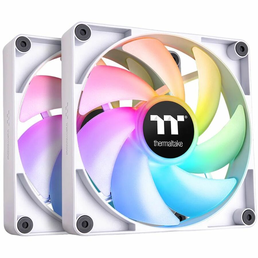 Thermaltake CT120 ARGB Sync PC Cooling Fan White (2-Fan Pack) - 2 Pack