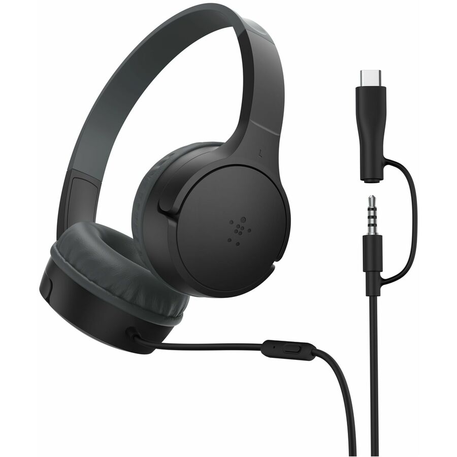 Belkin SoundForm Mini New Wired On-Ear Headphones for Kids