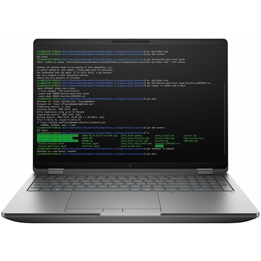 HP ZBook Fury G1i 16" Mobile Workstation - Intel Core Ultra 9 285HX - 64 GB - 1 TB SSD - Smart Card Reader