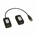Tripp Lite by Eaton 1-Port USB over Cat5/Cat6 Extender Transmitter and Receiver up to 150 ft. (45.72 m) TAA