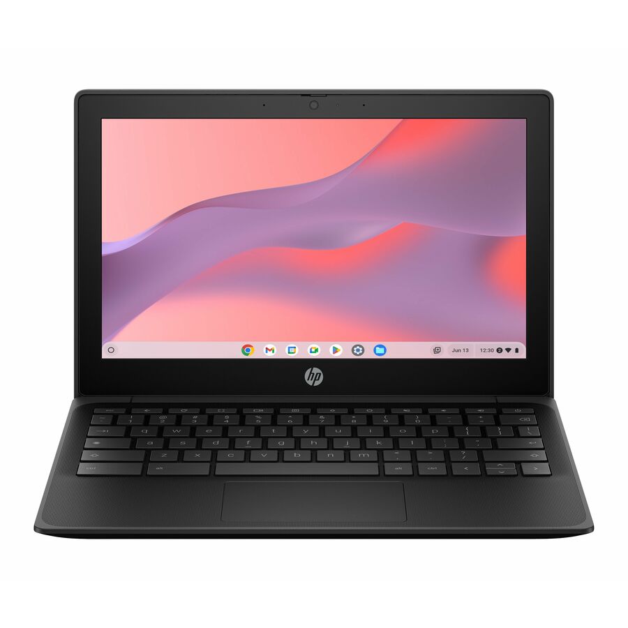 HP Fortis G1m 11.6" Touchscreen Rugged Chromebook - HD - 60 Hz - Octa-core (ARM Cortex A76 + Cortex A55) - 4 GB - 32 GB Flash Memory - English Keyboard - Jet Black