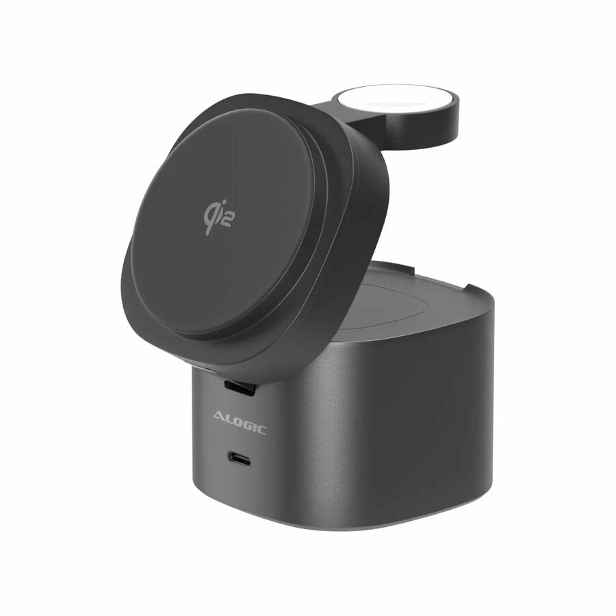 Alogic PowerPod 4-in-1 Qi2 Fast Wireless Charging Stand