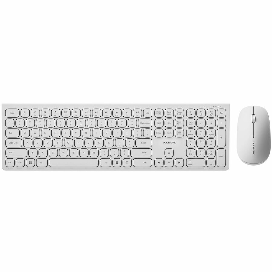 Alogic USB-C Rechargeable Wireless Mouse and Keyboard for Windows