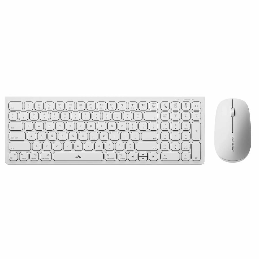 Alogic Echelon USB-C Rechargeable Wireless Mouse and Compact Keyboard For Mac