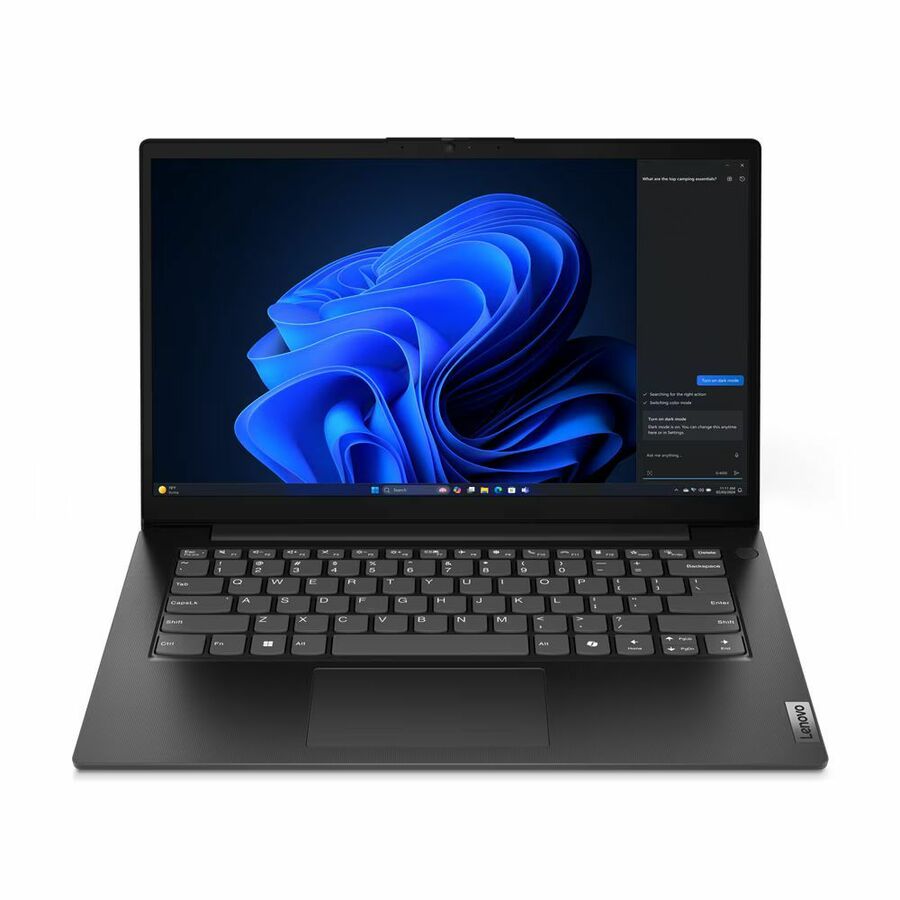 Lenovo V14 G5 IRL 83HD000VUS 14" Notebook - Full HD - Intel Core 3 100U - 8 GB - 256 GB SSD - English Keyboard - Business Black