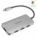 Targus USB-C to 4-Port USB-A Hub