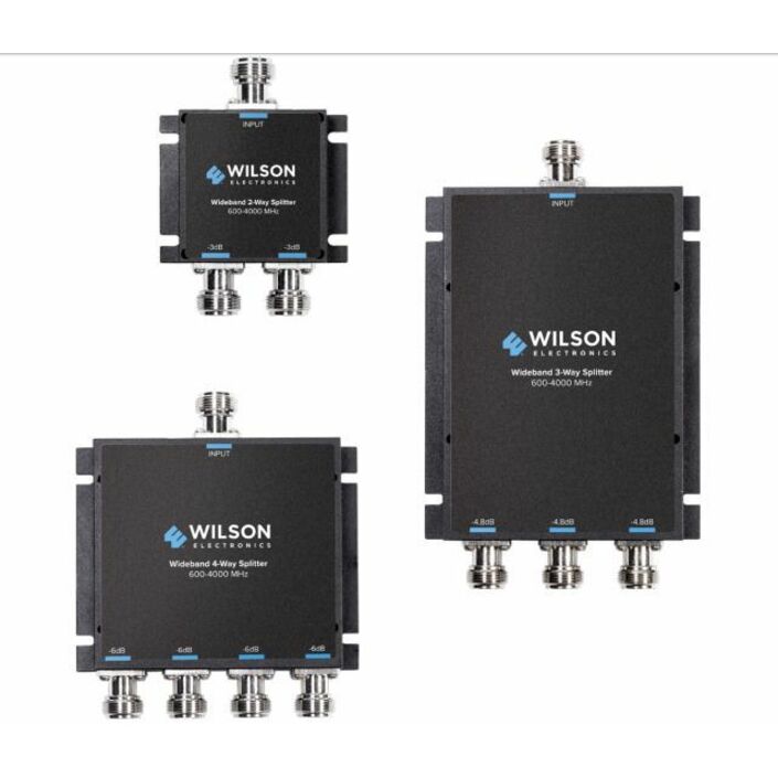 Wilson -4.8 dB 3-Way Splitter 600-4,000 MHz (50 Ohm)