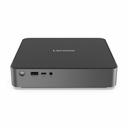 Lenovo IdeaCentre Mini 01Q8X10 91B6001PUT Desktop Computer - Qualcomm Snapdragon X X1-26-100 - 32 GB - 512 GB PCI Express NVMe 4.0 x4 SSD - Tiny - Luna Gray