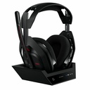Logitech G Astro A50 LIGHTSPEED Wireless Gaming Headset + Base Station (Gen 5), PRO-G GRAPHENE, 3-System Switching, USB-C to Xbox, PS5, PC/Mac or Nintendo Switch, Bluetooth - Black