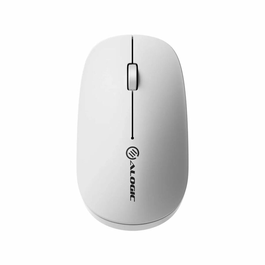 Alogic USB-C Rechargeable Wireless Bluetooth Mouse (White)