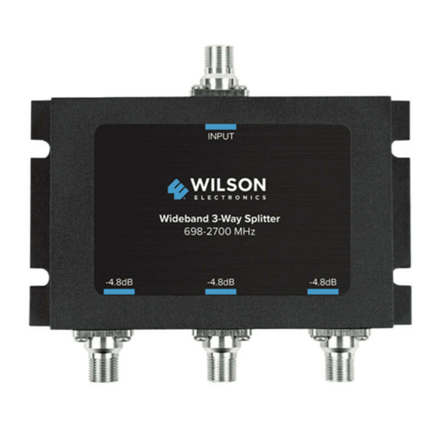 Wilson -4.8dB 3-Way Splitter 698-2700MHz, 75ohm - 850035
