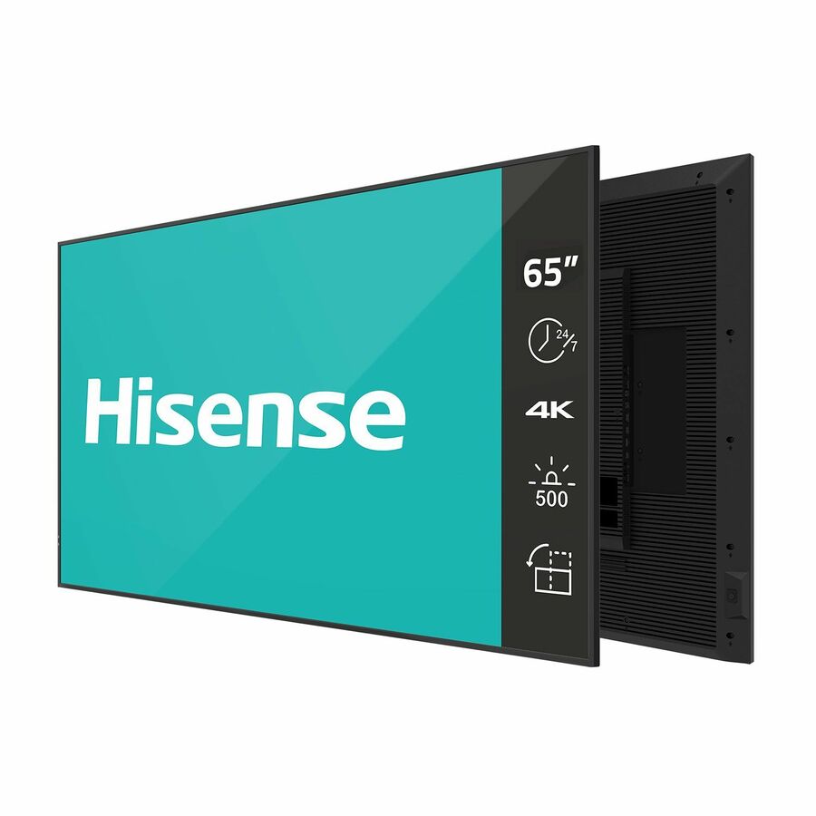 Hisense 65" 4K UHD Digital Signage Display - 24/7 Operation