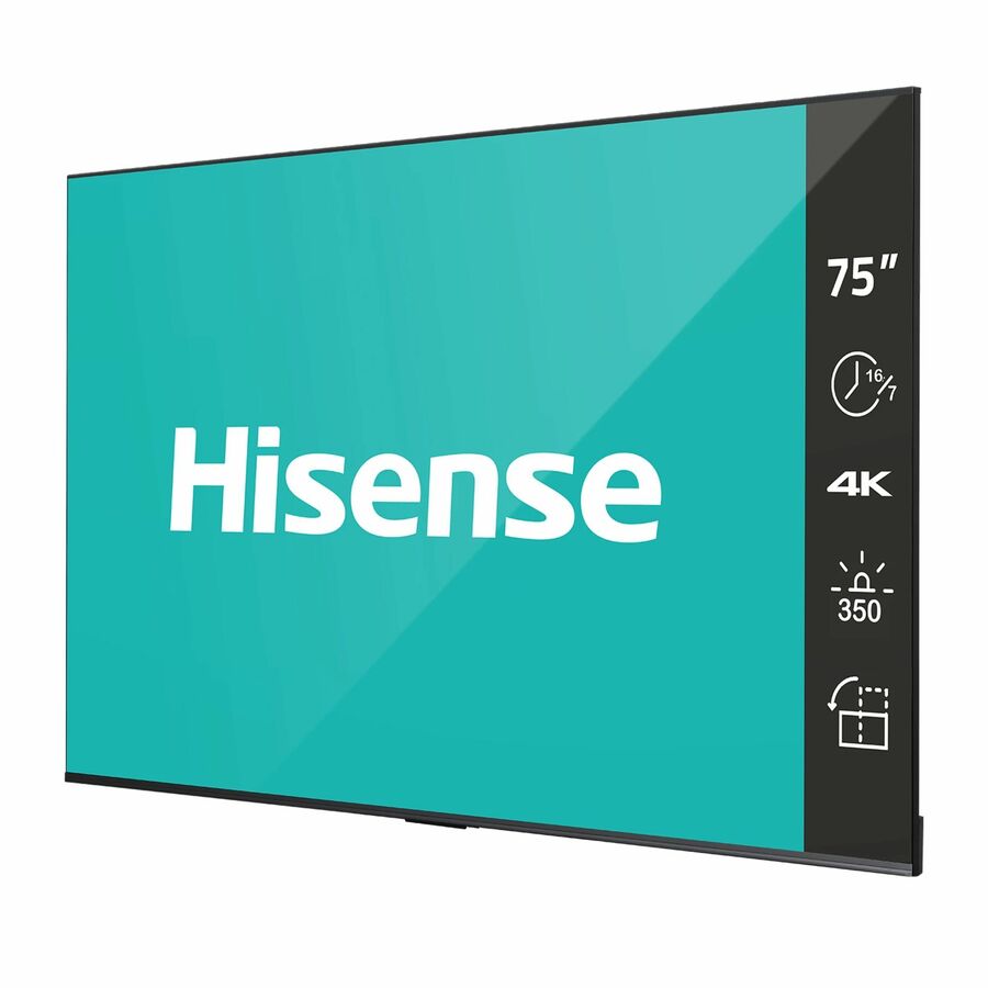 Hisense 75DP30FE 4K UHD Digital Signage Display - 16/7 Operation