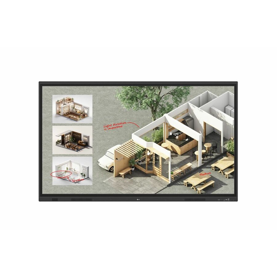 LG CreateBoard 75TR3DQ-B Collaboration Display