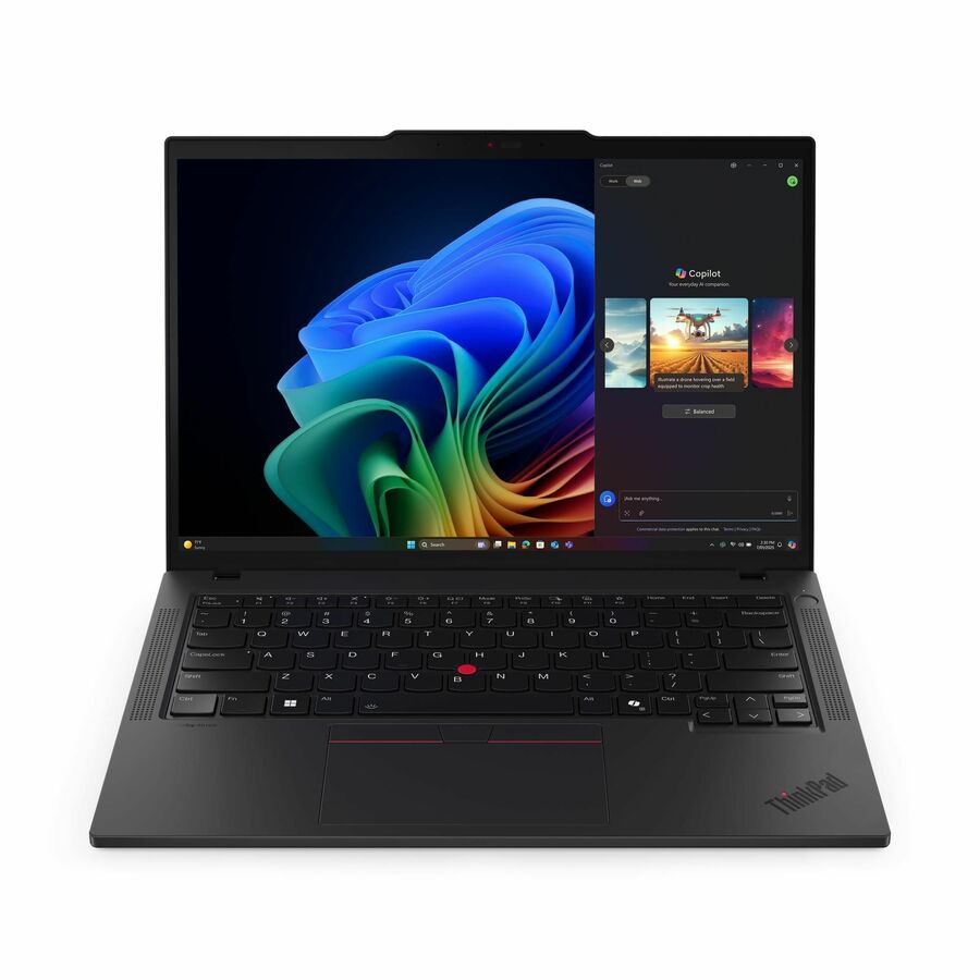 Lenovo ThinkPad T14 Gen 6 21QG0007US 14" Touchscreen Copilot+ PC Notebook - WUXGA - 60 Hz - Intel Core Ultra 5 238V - vPro Technology - 32 GB - 512 GB SSD - English Keyboard - Black