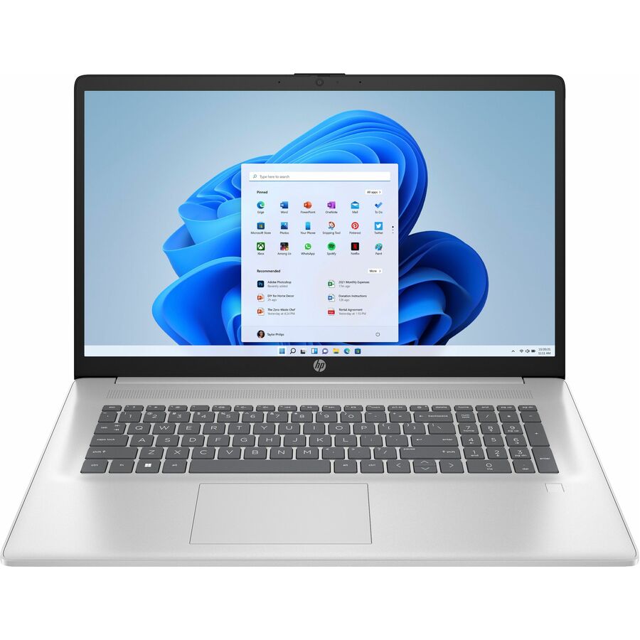 HP 17-cn3000 17-cn3077nr 17.3" Notebook - HD+ - Intel Core i5 13th Gen i5-1334U - 8 GB - 256 GB SSD - Natural Silver