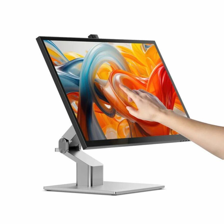 Alogic Clarity Fold 27C4KPDTF 27" Class Webcam LED Touchscreen Monitor - 16:9 - 13 ms