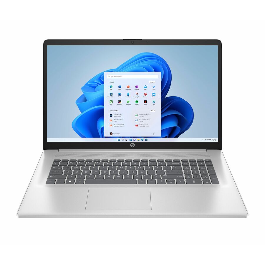 HP 17-cn3000 17-cn3003dx 17.3" Notebook - HD+ - Intel N-Series i3-N305 - 8 GB - 256 GB SSD - Natural Silver