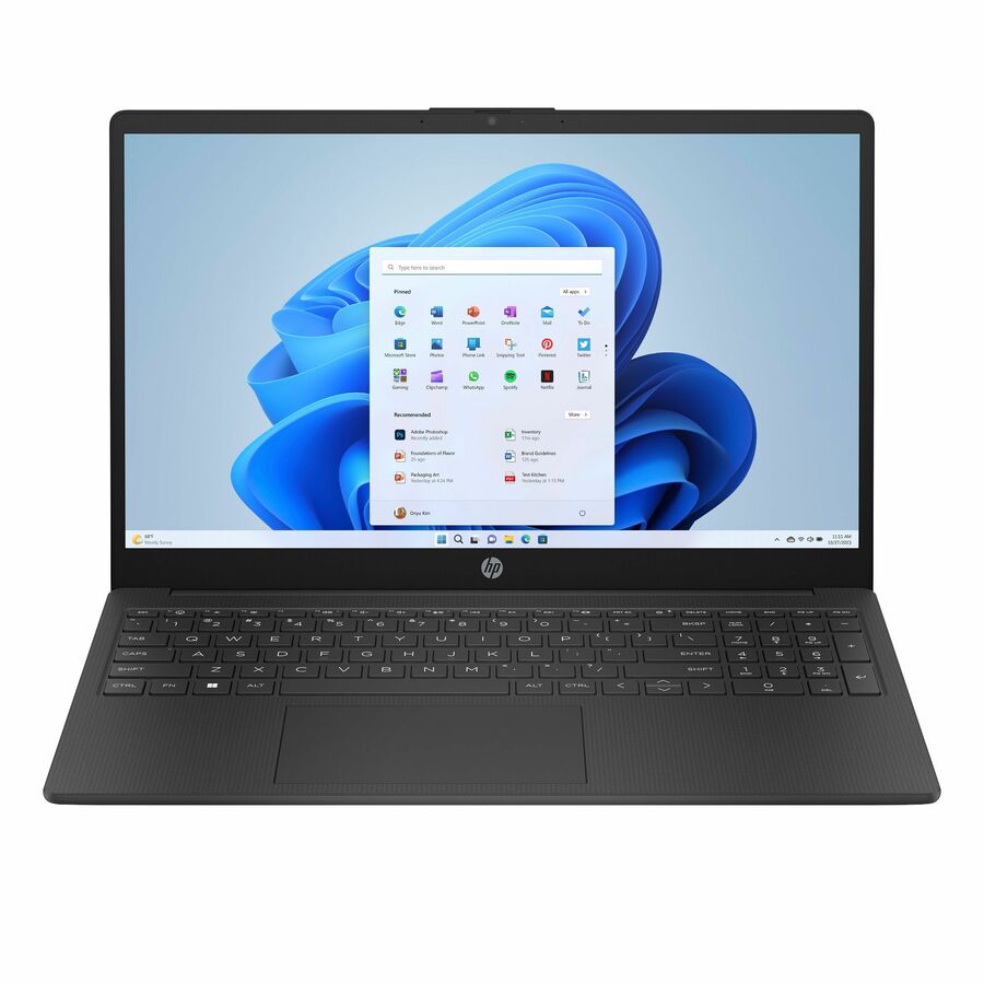 HP 15-fd0000 15-fd0078ca 15.6" Notebook - Full HD - Intel Core 3 N355 - 8 GB - 512 GB SSD - Jet Black