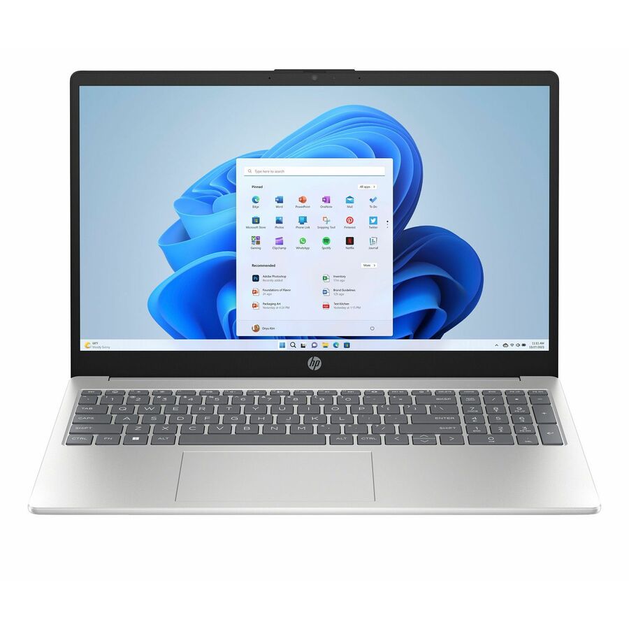 HP 15-fd0000 15-fd0335nr 15.6" Touchscreen Notebook - Full HD - Intel Core i5 13th Gen i5-1334U - 12 GB - 512 GB SSD - Natural Silver