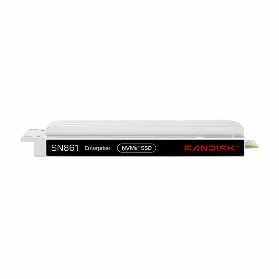 SanDisk Enterprise SN861 0TS2630 3.84 TB Solid State Drive - E1.S (15 mm) Internal - PCI Express NVMe (PCI Express NVMe 5.0)