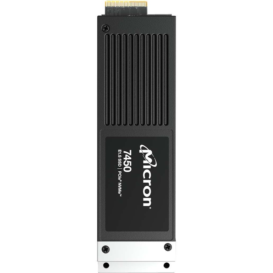 Micron 7450 PRO 960 GB Solid State Drive - E1.S - EDSFF Internal - PCI Express NVMe (PCI Express NVMe 4.0 x4) - Read Intensive - TAA Compliant