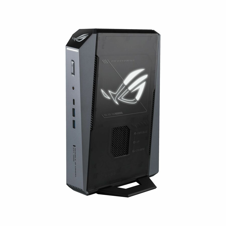 Asus ROG GR70 GR70-N90015AN Gaming Desktop Computer - AMD Ryzen 9 Ryzen 9000 9955HX3D - 32 GB - 2 TB PCI Express NVMe 4.0 SSD - Mini PC - Star Gray