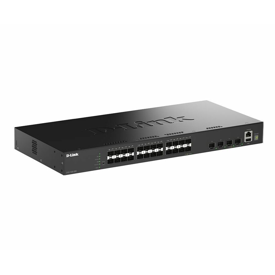 D-Link 24-Port Gigabit Stackable Smart Managed Fiber Switch