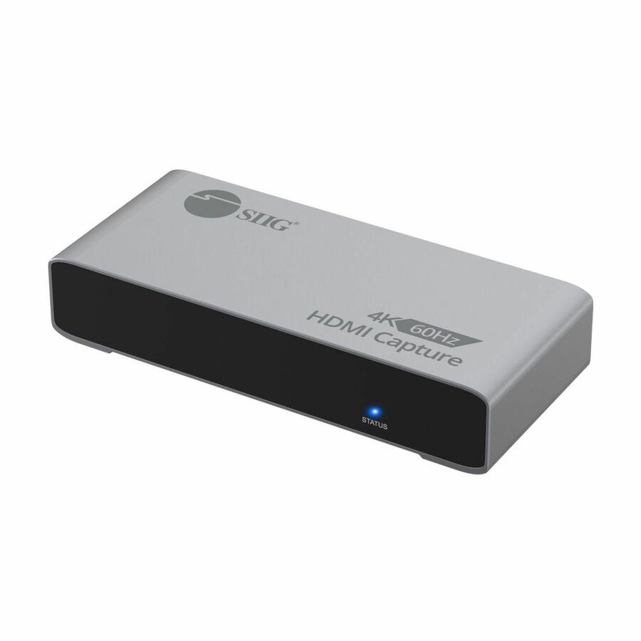 SIIG 4K60Hz HDMI Video Capture Device with Loopout