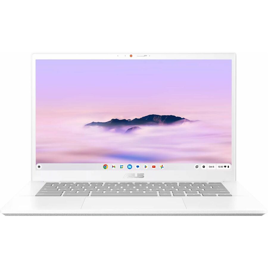 Asus Chromebook Plus CX34 CX3402CBA-DH386-WH 14" Chromebook - Full HD - Intel Core i3 12th Gen i3-1215U - 8 GB - Pearl White