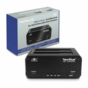 Vantec NexStar JX NST-D258S3-BK Drive Dock Serial ATA, SATA/300, SATA/600 - USB 3.2 (Gen 1) Type B Host Interface External