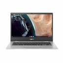 Asus Chromebook CX1 CX1400 CX1400CKA-DB42F 14" Chromebook - Full HD - Intel Celeron N4500 - 4 GB - 32 GB Flash Memory - Transparent Silver