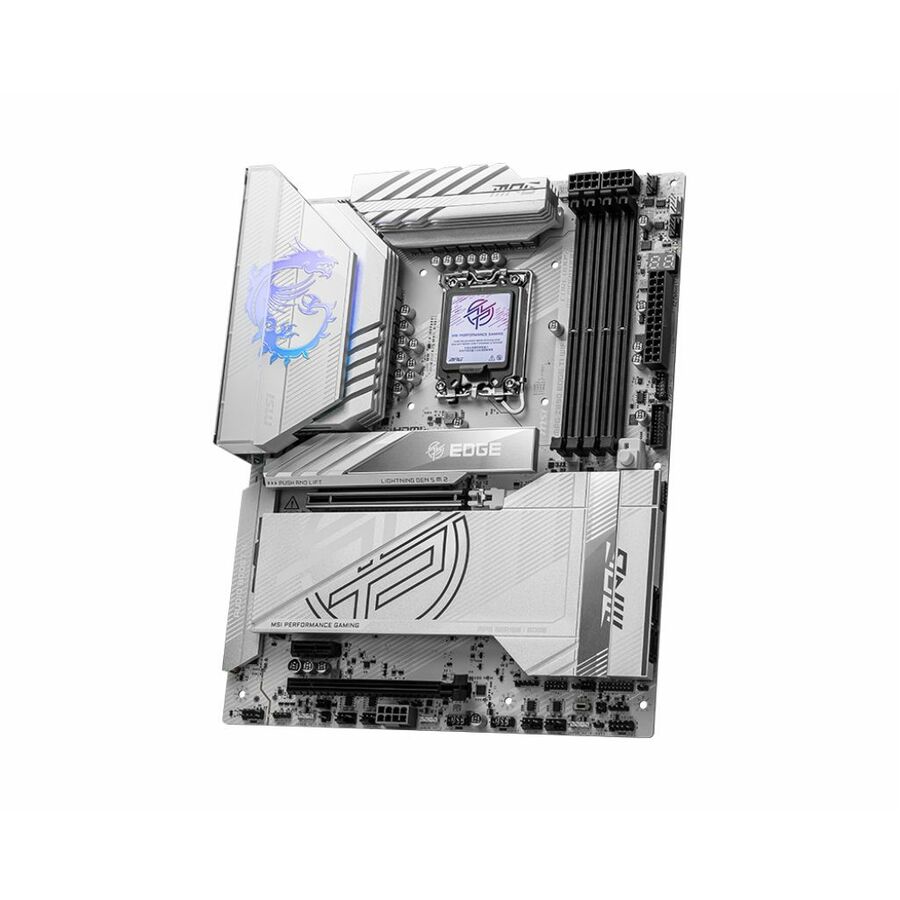 MSI MPG Z890 EDGE TI WIFI Gaming Desktop Motherboard - Intel Z890 Chipset - Socket LGA-1851 - ATX