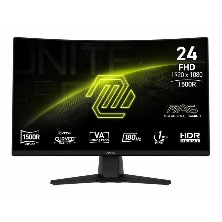 MSI MAG 242C 24 inch VA FHD Display 180Hz Curved Gaming Monitor