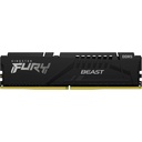 Kingston 8GB (1x8GB) DDR5 6000MT/s CL30 FURY Beast Black EXPO