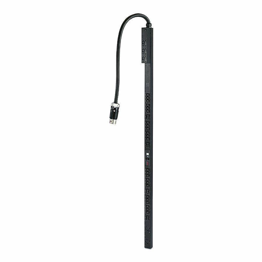 APC NetShelter Metered Rack PDU, Zero U, 14.4kW, 208V, 24 C13, 4 C19, 2 NEMA L6-30R outlet