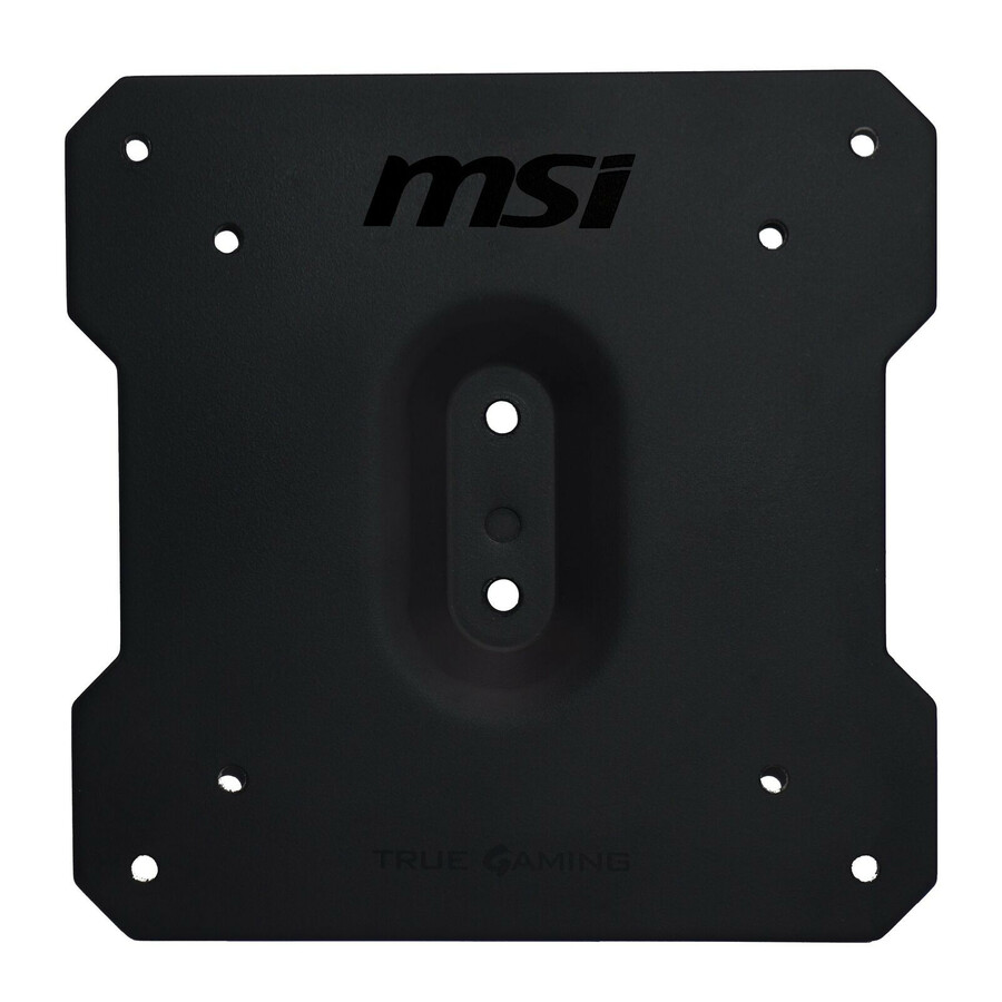 MSI Mounting Plate for Monitor, Flat Panel Mount - Black