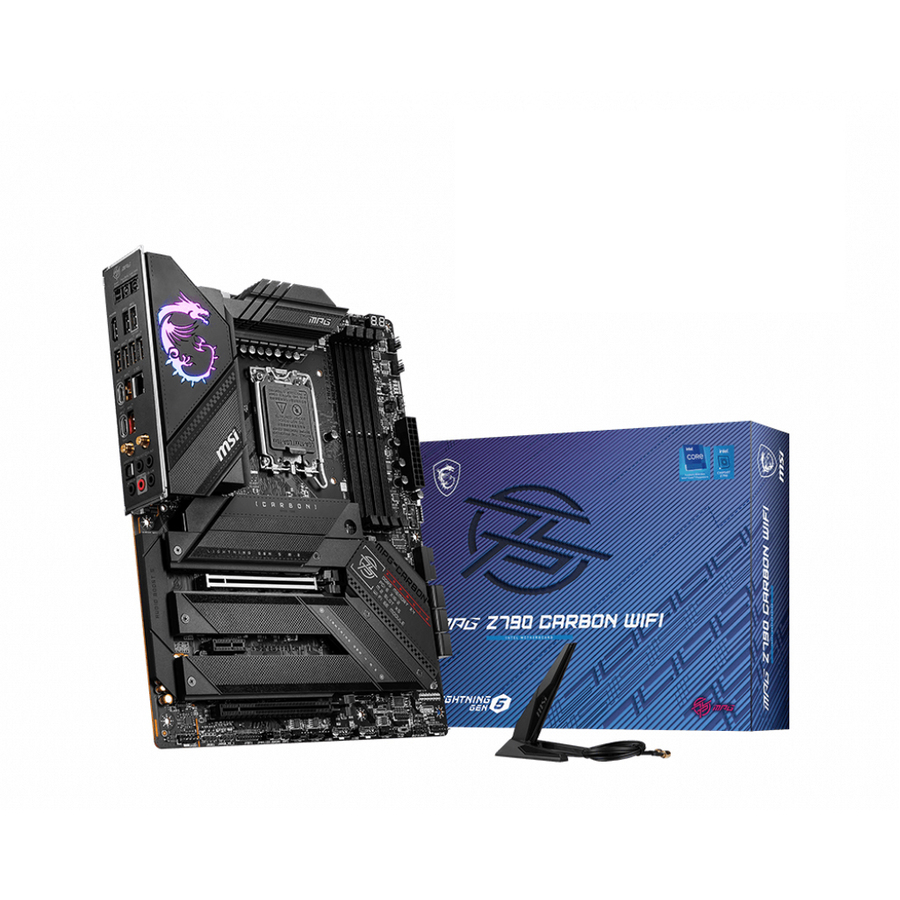 MSI MPG Z790 CARBON WIFI Gaming Desktop Motherboard - Intel Z790 Chipset - Socket LGA-1700 - ATX