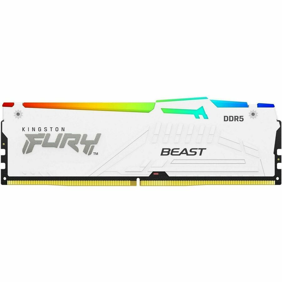 Kingston 32GB (1x32GB) DDR5 6000MT/s CL30 FURY Beast White RGB EXPO