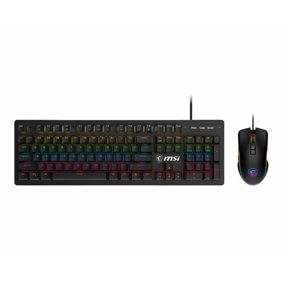 MSI FORGE Gk300 Gaming Keyboard & Mouse