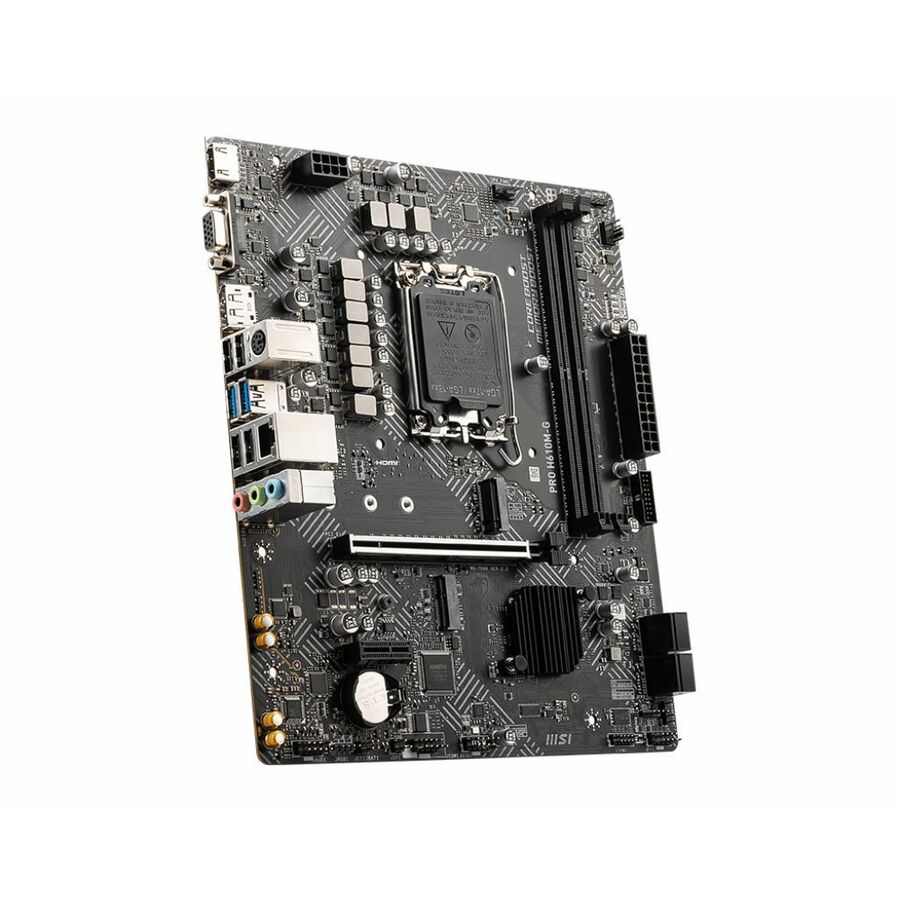 MSI PRO H610M-G micro ATX Socket 1700 for Intel CPU